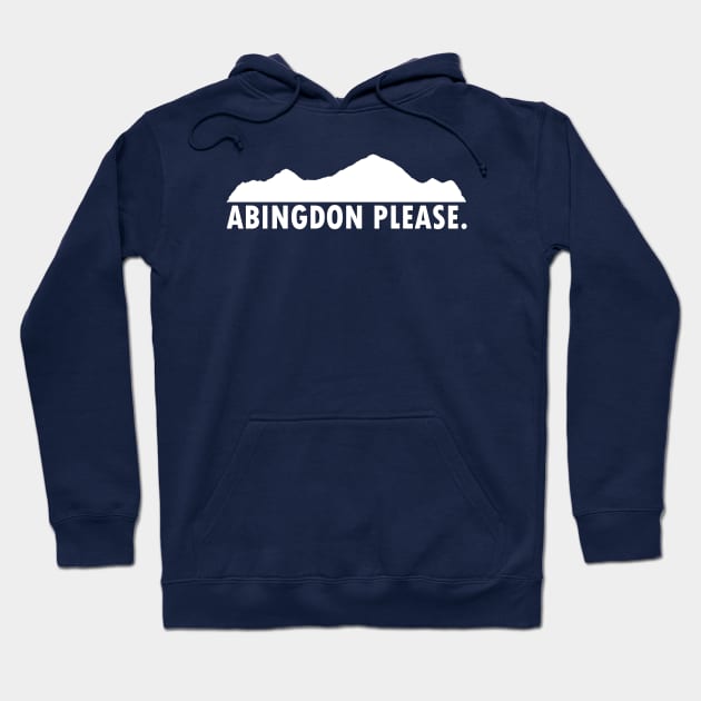 Abingdon Virginia Please Hoodie by esskay1000